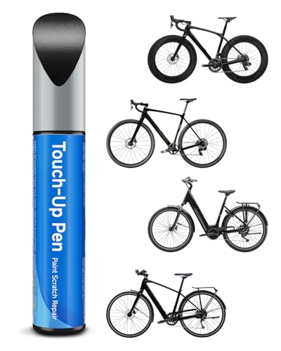 Black Pearl Gloss (TK001-PG) Bike Touch Up Paint Compatible with Trek, Touch Up Paint Kit - Exact Match Color for Scratches & Rust Repair & Chipped Bike Frames- Save Mone/Easy to Use