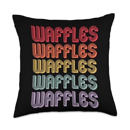 Waffles Throw Pillow