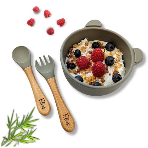 C|UTE – Kindergeschirr personalisiert mit Namen | Schüssel mit...