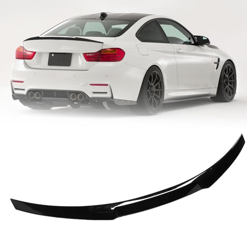 Ala Spoiler Coperchio Bagagliaio Posteriore Coda Ala per Berlina E90 3 Serie 4 Porte Dal 2006 nero
