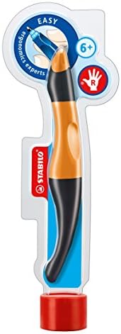 STABILO Orange and Black right handed pen