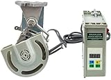 【FÁCIL DE INSTALAR】- Más pequeño y ligero que un motor de embrague comparable. Fácil de instalar, igual que el método general de instalación del motor, sin ninguna modificación. Ideal para máquinas de coser industriales con motor de embrague, incluyendo máquina de cabezal alto, costura en zigzag, máquina de capas, etc.