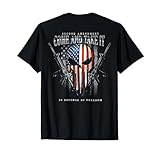 Second Amendment Come and Take It in Defense of Freedom T-Shirt