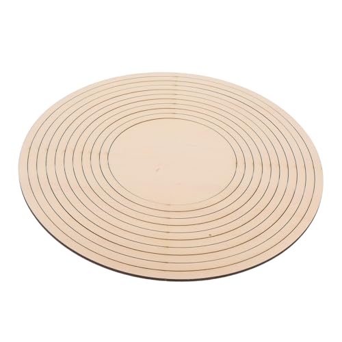 Modelage Artisanal de l'Argile avec Guide Concentrique Rond et Outils de Poterie