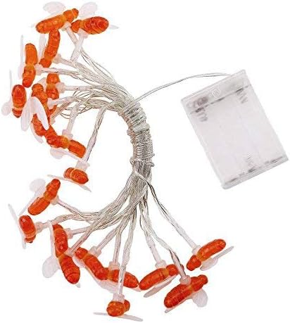 ER CHEN Honeybee Fairy String Lights with battery box