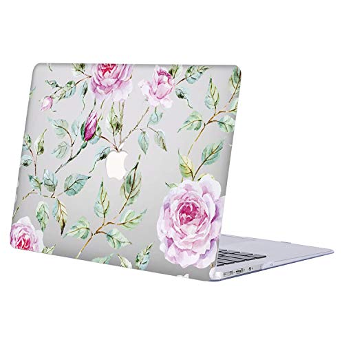 MacBook Air 13 Zoll Hülle 2019 2018 Release A1932 mit Retina-Display, AJYX Kunststoff Schutzhülle Hartschale Shell Cover nur kompatibel mit MacBook