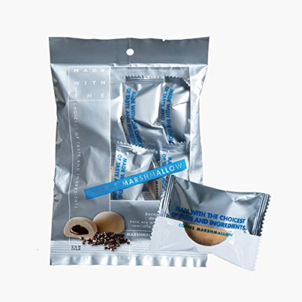 Amazon.co.jp: コーヒーマシュマロ 5個袋入 【石村萬盛堂 洋菓子