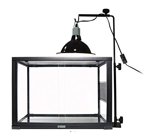 Komodo Single Light Stand with Tightening Bolts & Heavy Bottom Plates Provides Heat & Light for Tortoise Tables - Image 4