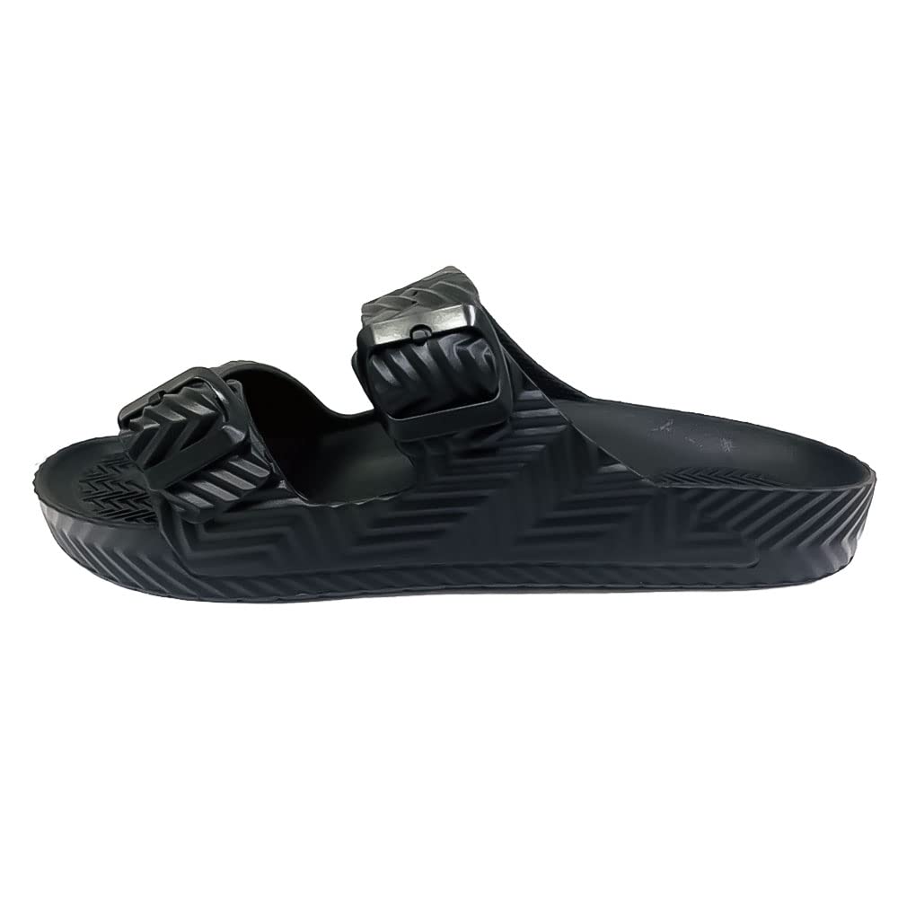 Lightweight Buckle sandals comfortable and durable slides ripple shoes by DUOZOULU