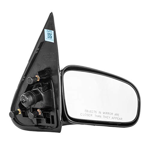 Dependable Direct Right Passenger Side Unpainted Non-Heated Folding Door Mirror for Chevy Cavalier, Pontiac Sunfire Sedan (1995 1996 1997 1998 1999 2000 2001 2002 2003 2004 2005) - GM1321168