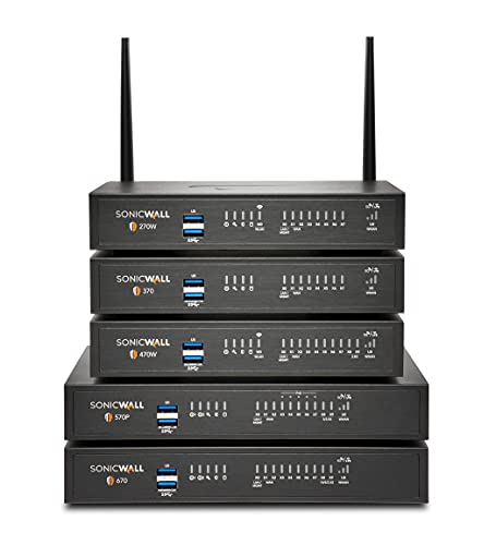Image of SonicWall TZ370W Wireless SecureUpgradePlus | 2YR ThreatEdition | TZ370W Gen7 Firewall with 2 Year Threat Protection Service Suite | SMB Unit with SD-WAN and Malware Protection (02-SSC-7297)