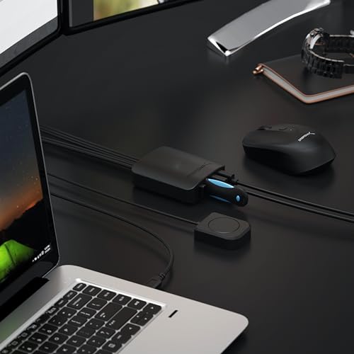 Sabrent Switch USB 2.0 per Condividere fino a 4 Computer e Periferiche con Indicatori LED (USB-USS4) - Hub USB - Immagine 7