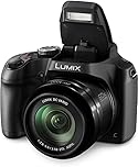 Panasonic Lumix DC-FZ82 - Cámara Bridge de 18.1 MP (Zoom de 60X, Objetivo F2.8-5.9 de 20-1200 mm, tecnología DFD, 4K, WIFI), Color Negro
