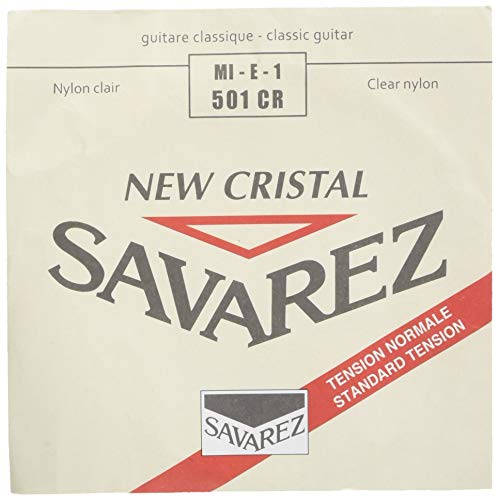 Savarez cordes pour guitare classique Alliance HT Classic 501CR cordes simples Mi New Cristal standard - Les Beatles, Paul McCartney, John Lennon, RIngo Starr, George Harrison Savarez cordes pour guitare classique Alliance HT Classic 501CR cordes simples Mi New Cristal standard