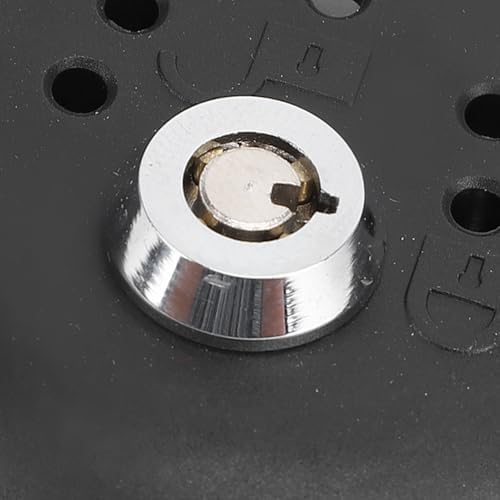 Pissente Locking Gas Cap, Replacement Fuel Tank Cap BU5Z-9C268-B with 2 Keys, ABS Plastic Cover for Vehicles (2015-2023)