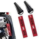 2 PSC Muffler Exhaust Wash Plug, 0.6'-1.5' Dirt Bike Exhaust Plug, Rubber Exhaust Silencer Wash Plug with Streamer, Fit most 2 Stroke Motorcycle Bikes Exhaust Mufflers