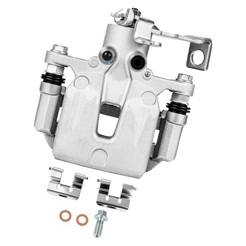 Image of cciyu 19B6789 Rear Left Brake Caliper With Bracket For Hyundai For Elantra GT /For Veloster,For Kia For Forte /For Forte Koup /For Forte5
