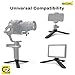 Universal Tripod Table Mount Compatible with DJI Ronin 2/3/4, RSC, Osmo 3, OM 4/5/6 Mobile Gimbals & Zhiyun DSLR Gimbals - 5Kg Load Capacity, 1/4