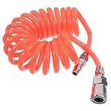 LIFKOME Manguera Aire Comprimido PU Flexible con Conectores Resistente Presión Herramienta Compresor Muelles Reemplazo