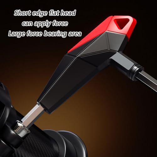 Llave hexagonal de extremo de bola en metal resistente para manualidades 6