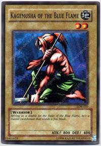 Yu-Gi-Oh! - Kagemusha of The Blue Flame (LOB-028) - Legend of Blue Eyes White Dragon - Unlimited Edition - Common