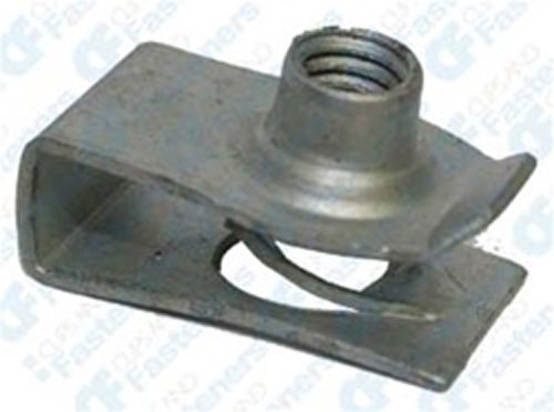 25 Extruded U Nut M6-1.0 Screw Size For GM 11504978