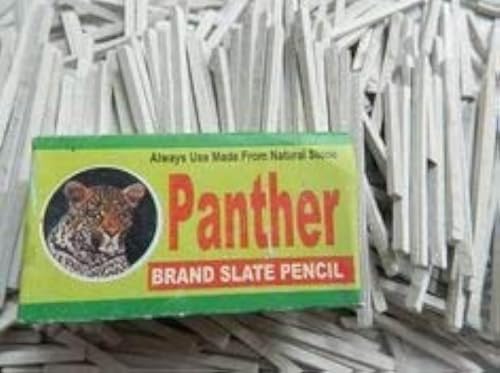 pmw - Panther Brand - Pack of 10 Boxes - Natural Lime Stone Chalk - Slate Pencil