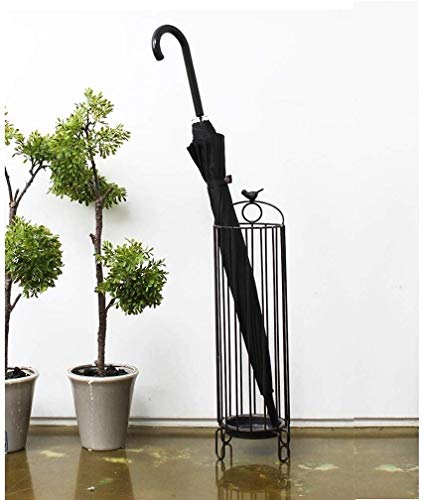 Porte-Parapluie Support de Rangement en Fer Pliable Intérieur - 5
