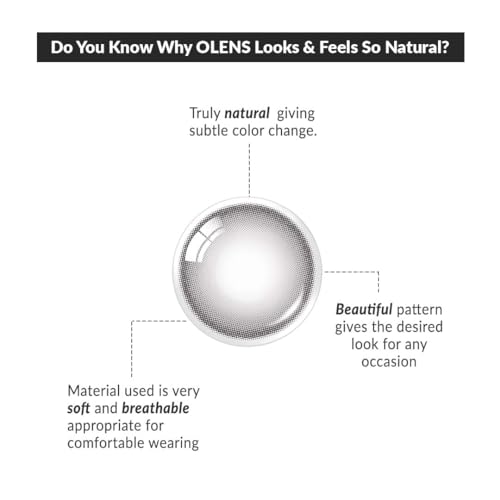 Image of OLENS Daily Pack 1Pair (0.00 Plano) - Coloured Contact Lens (Daily Disposable, 0.00)