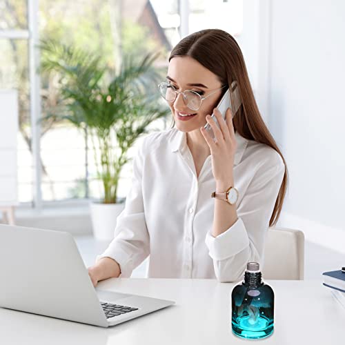 Maitys 2 Pieces Oil Lamp Wick Fragrance Oil Lamp Wick Replacement Air Control Catalytic Burner for Diffuser Aromatherapy Home Decoration, 6.3 Inch(Silver)