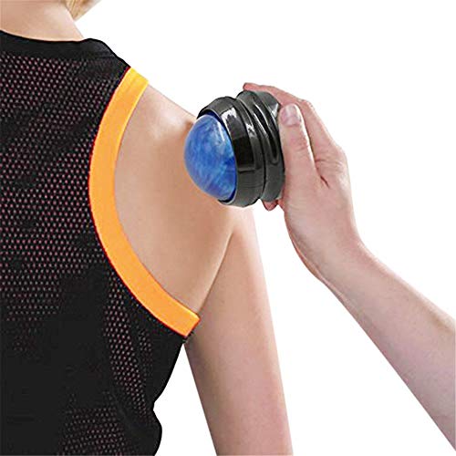 SUNANTH Massage Roller Ball,2-Pack Handheld Massage Therapy and Relax Tool for Sore Muscles,Joint Pain Relief Relaxing,Full Body Deep Tissue Massage(Blue&Purple) - Image 7