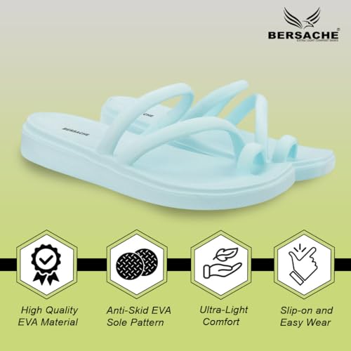Image of BERSACHE Extra Soft Classic Casual CHAPPAL with Regular wear with Ultra Soft & Flexibility Technology Flip-flops for Women 's