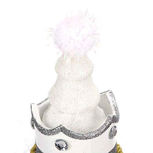 FastUU Boneco de soldado de madeira, feito de madeira, branco para home office