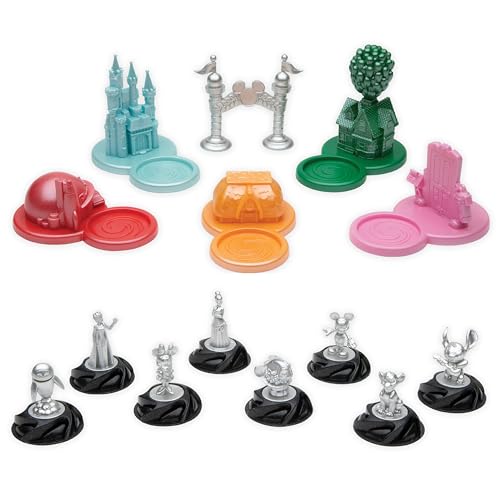 Image of The Magical World of Disney Trivia Games - Board Games for Family Night, Family Games, Multi-Player Board Game, Family Board Game, Travel Games, Disney Game, Ages 6+