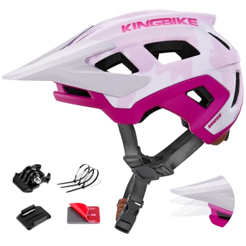 KINGBIKE E-MTB Mountain Bike Helmet with Camera Mount
