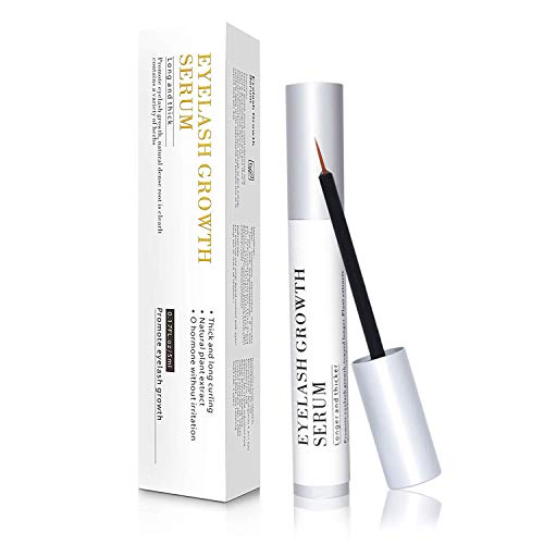 Eyelash Growth Serum & Eyebrow Growth Serum, For Lengthening the Eyelashes and Eyebrows and Gives You Longer Fuller Thicker Looking Eyelashes & Eyebrows (5ML)