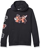 Under Armour Boys' Rival Fleece Trophies Hoodie , Black (001)/Beta , Youth X-Large