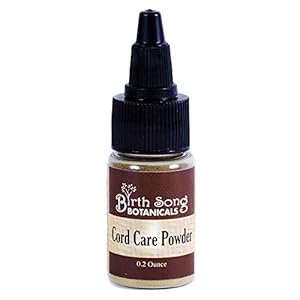 Birth Song Botanicals Umbilical Cord Care Powder, Herbal Support for Postpartum, Safe for Baby, 0.2oz