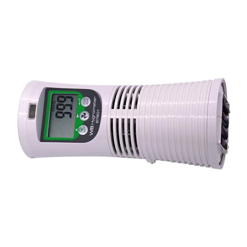 AZ87601 Humidity Recorder Wet & Dry Bulb Temperature Psychrometer Air Quality Temperature Relative Humidity Datalogger Monitor