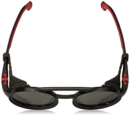 Carrera unisex adult Carrera 5046/S Sunglasses, Black/Green, 49mm 24mm US4