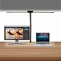 LED Desk Lamps with Clamp, Adjustable & Dimmable Desk Lamps for Home Office, Tall Desk Lamp for Workspaces, Bright LED Desk Light for Study, Workbench Light for Computer, Monitor Light Bar for Office
