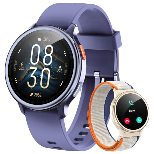 Smart Watch for Women, 1.27" HD Smartwatch (Answer/Make Calls), 2 Bands