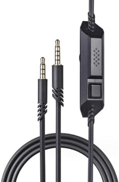 Logitech Astro A40TR/A50/A10/A30/G633/G933 Earphone Replacement 3.5mm Headphone Cable Headphone Extension Cable Line Headphone Accessories 2M
