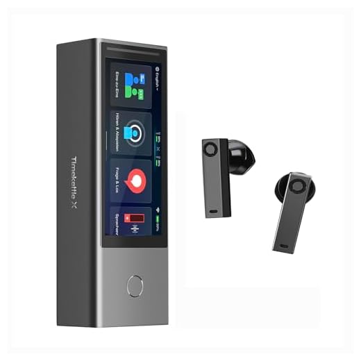 Timekettle X1 AI Dolmetscher-Hub, 40-Sprachen Zwei-Wege-Übersetzer-Ohrhörer mit Sprachanrufe aus der Ferne und Übersetzung, Simultanes Übersetzungsgerät für 20-Personen multilinguale Meetings