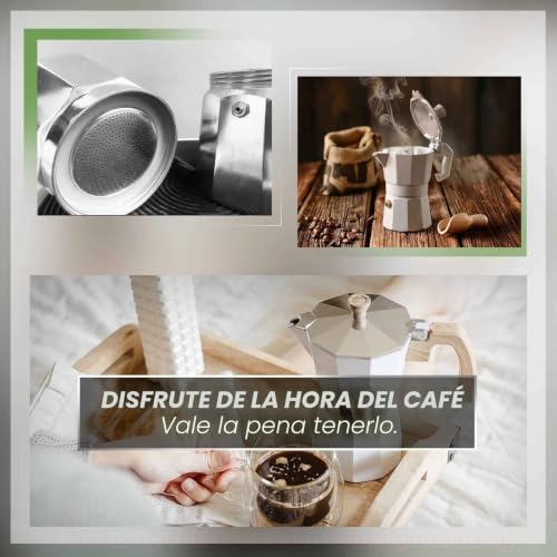 Miniatura 5 de Litorange 8 Piezas De Repuesto De Silicona De Grado Alimenticio Mejor Que La Goma Para Juntas De Aluminio Para Estufas Y Cafeteras Moka Express Dama Espresso Bialetti 6 Tazas