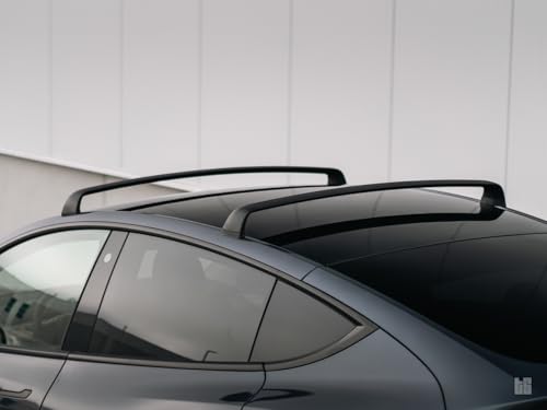 Tesloid.com Aluminum Roof Rack Cross Bars for Tesla Model Y