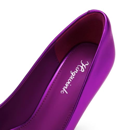 Image of Womens High Heels 4 Inch Closed Pointed Toe Pumps Stiletto Heels for Women Dress Sexy Wedding Pumps