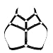 Harness Bra,Jelinda Womens Gothic Cupless Cage Lingerie Strappy Bra (1)