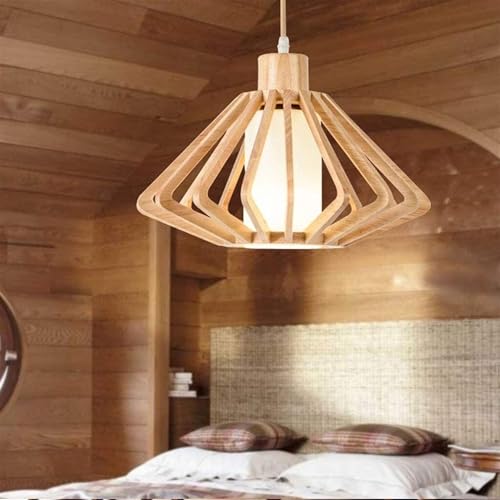 Chandelier, �V�����f���A �a�� �݂艺�����C�g ���C�� �Ɩ���� �n���� �� �G���g�����X ���X�g���� �L�� �k�� ������ LED �E�b�h�A�[�g �y���_���g���C�g �V�䃉���v(45CM)