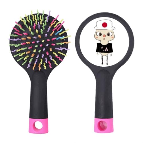 Brosse à cheveux démêlante de style japonais avec sa UU base coussin